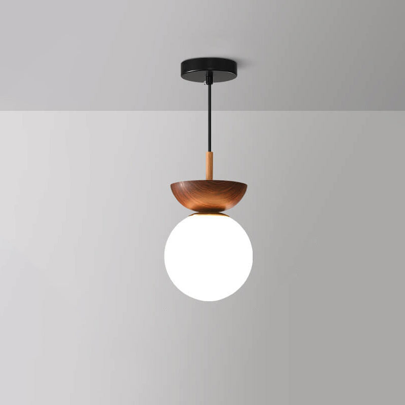 Lampe LED Minimaliste Japonaise avec Éclairage Réglable
