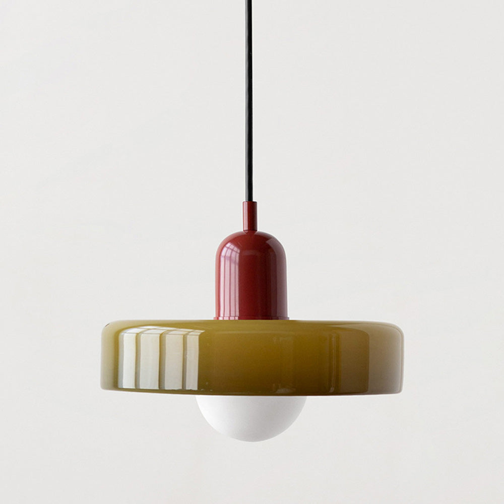 Lampe Suspendue Verre Élégante Design Contemporain