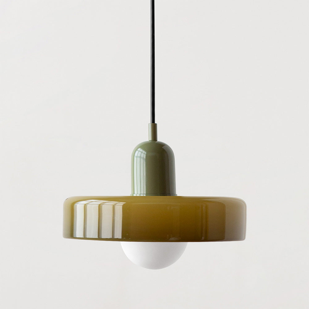 Lampe Suspendue Verre Élégante Design Contemporain