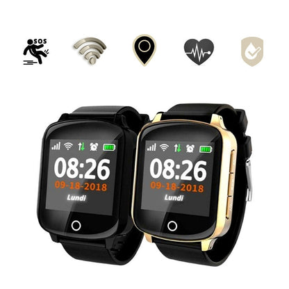 Montre GPS Sécurité Senior pour Personnes Âgées - Foivo