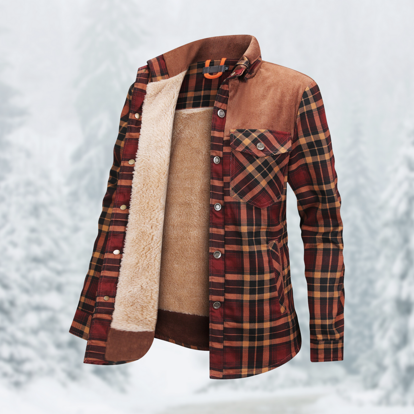 Veste Flanelle Classique Élégante