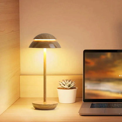 Lampe de Table Élégante Rechargeable, Design Nordique Moderne, LED Réglable - Foivo