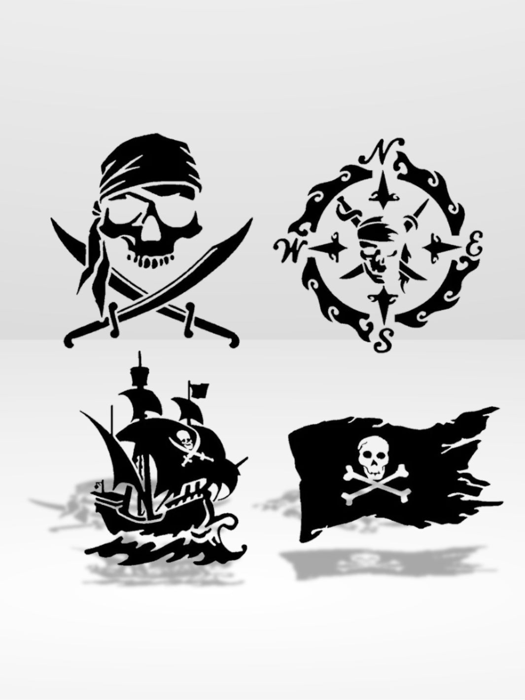 Stickers Pirates Amusants - Foivo