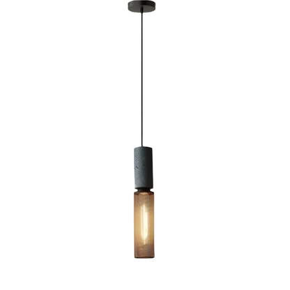 Lampe Industrielle Chic en Métal et Béton