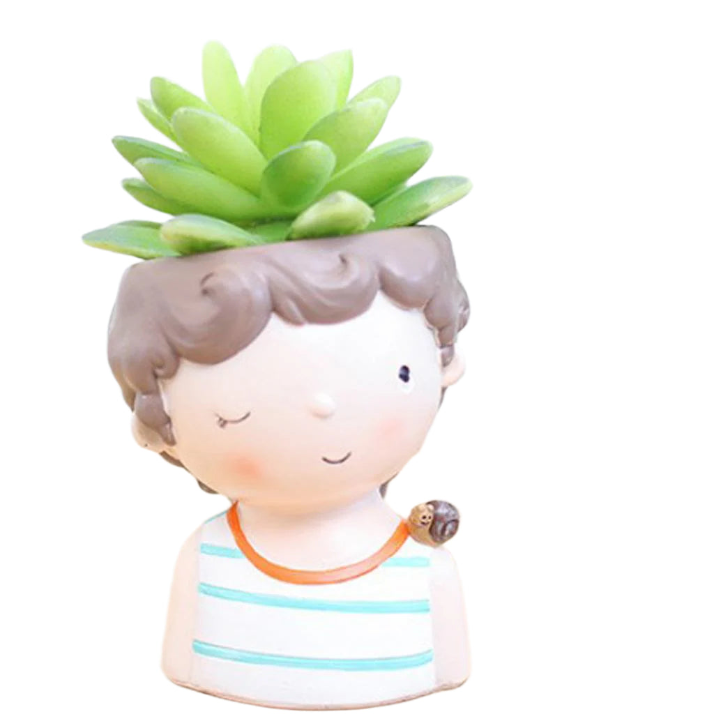 Jardinière Décorative Pour Succulentes 2 en 1