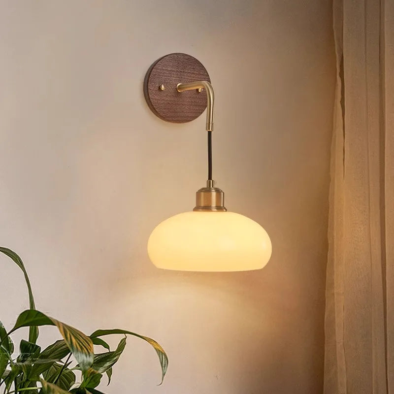 Lampe Murale en Bois et Métal | Éclairage Chic et Résistant