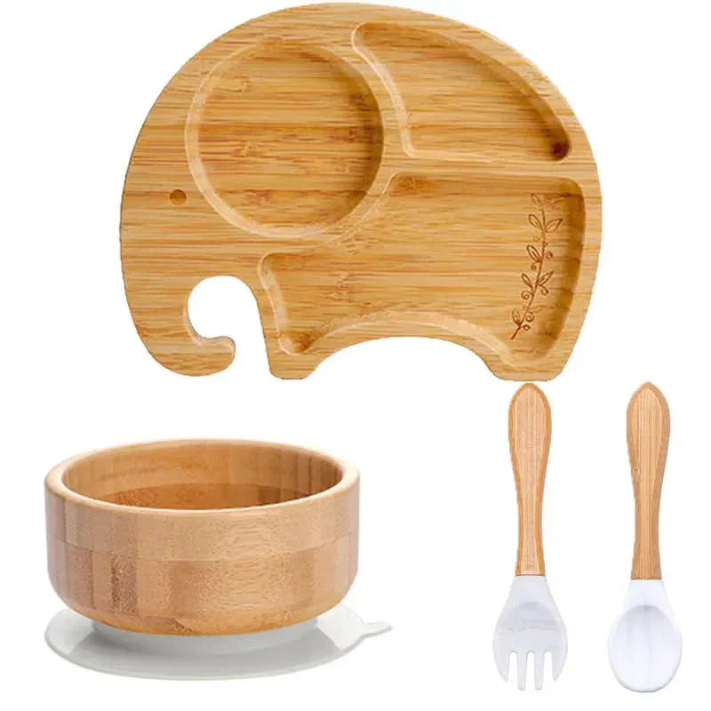 Assiette Bébé Écologique avec Ventouse - BlxckFR