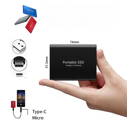 Disque Dur Externe Rapide pour Ordinateur Portable - BlxckFR