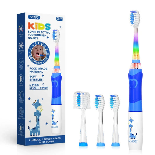 Brosse à Dents Électrique Enfant Amusant | Nettoyage Dentaire Facile et Divertissant - BlxckFR