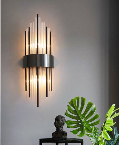 Lampe Murale Cristal Luxe Élégante