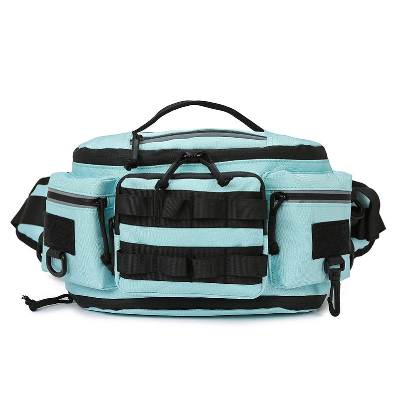 Sac Banane Homme Compact Multi-Poches Style Tactique 6