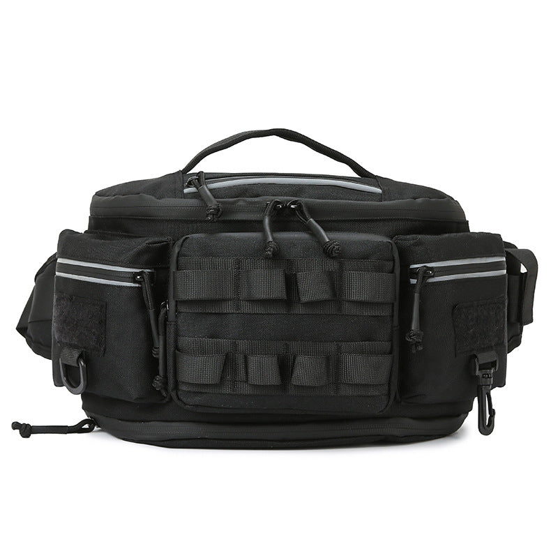 Sac Banane Homme Compact Multi-Poches Style Tactique 8