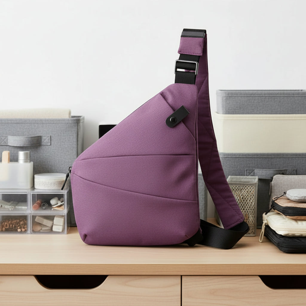 Sac Bandoulière Homme Design Moderne Antivol 5