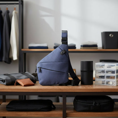Sac Bandoulière Homme Design Moderne Antivol 7