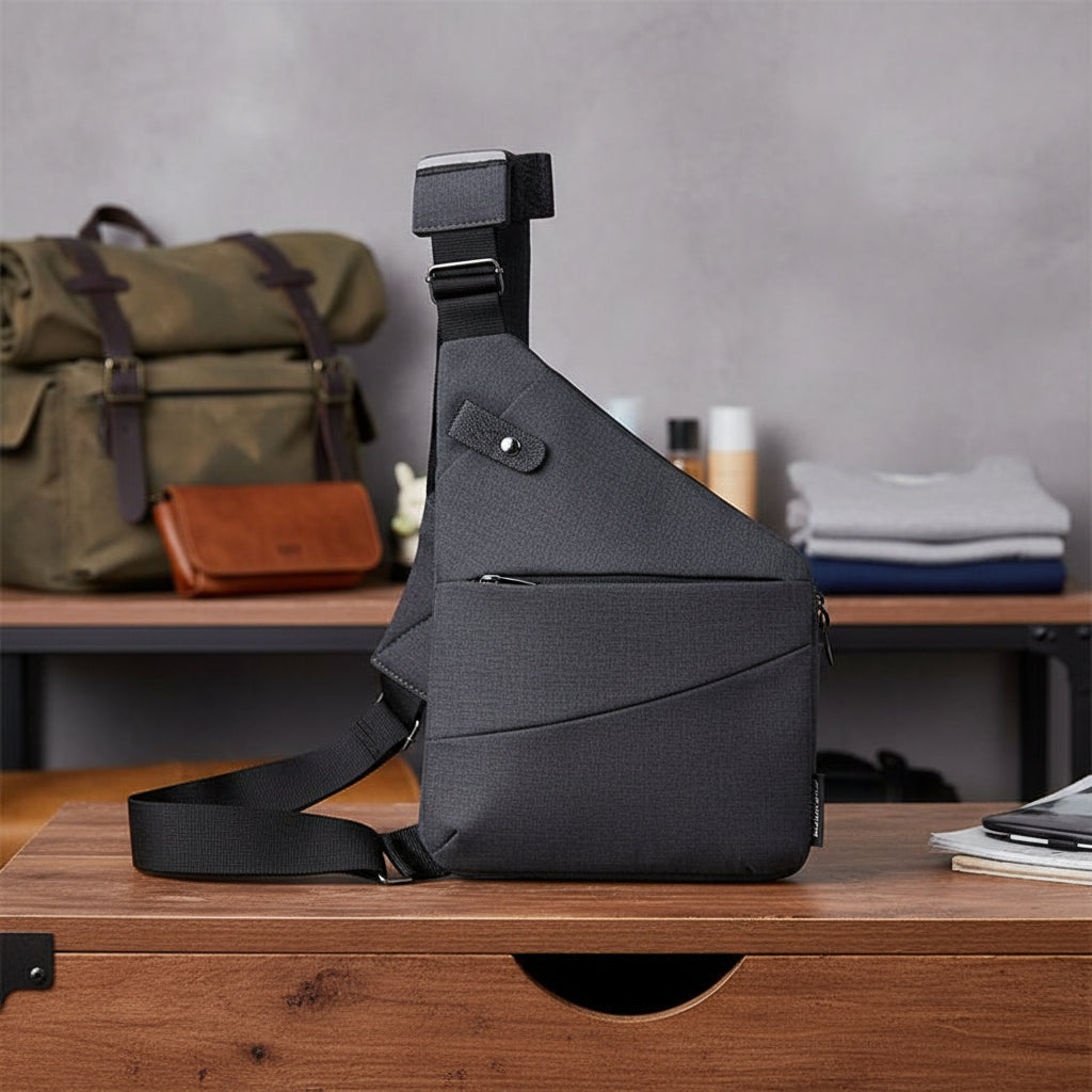 Sac Bandoulière Homme Design Moderne Antivol 9