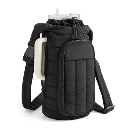 Sac Isotherme Unisexe avec Poche Extérieure Zippée Pratique - Foivo