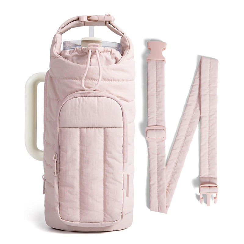 Sac Isotherme Pratique pour Bouteilles et Canettes avec Poche Extérieure Zippée 2