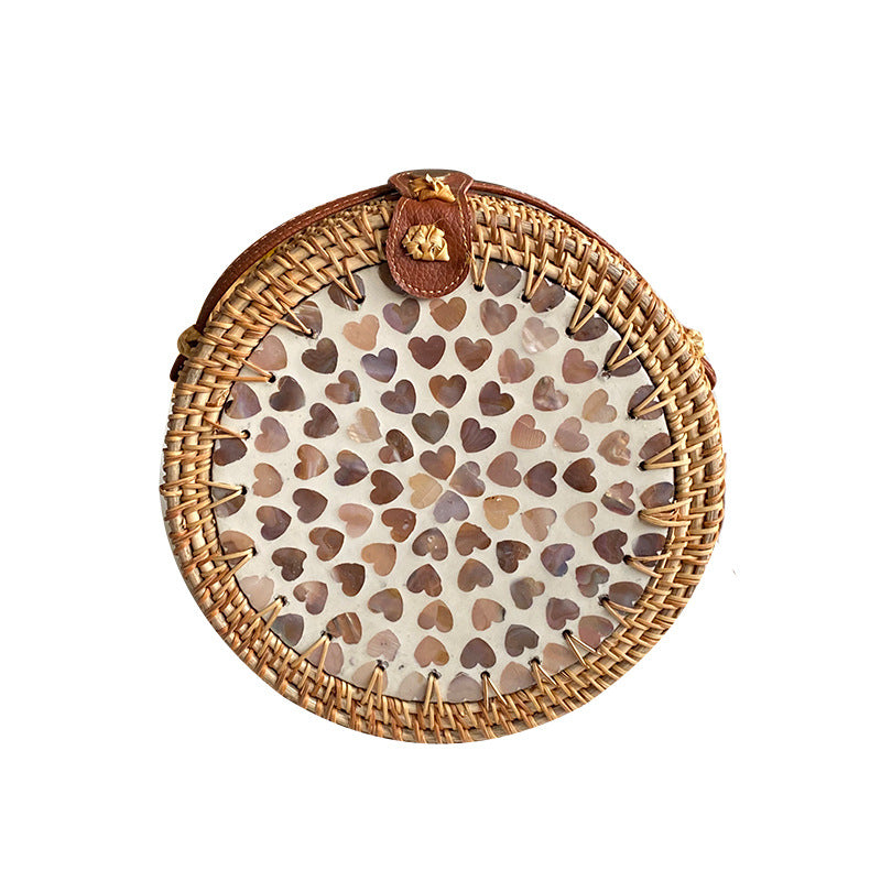 Sac Panier Rond Femme Design Artistique 5