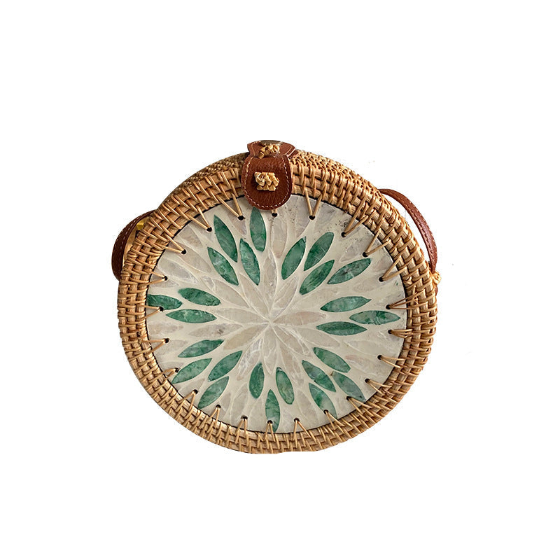 Sac Panier Rond Femme Design Artistique 7