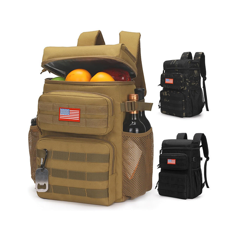 Sac à dos Unisexe Isotherme Multi-Compartiments Pratique Outdoor - Foivo