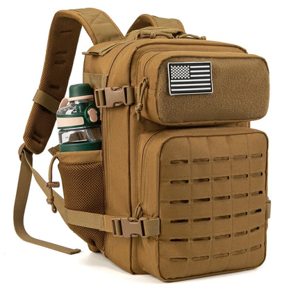Sac à dos Unisexe Nylon 25L Multifonctionnel Compact - Foivo