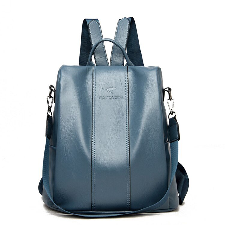 Sac à dos Femme Cuir Antivol Style Vintage Classique