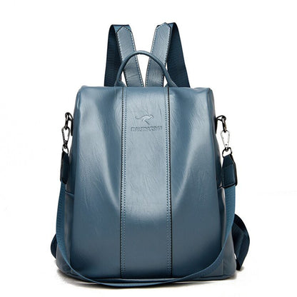 Sac à dos Femme Cuir Antivol Style Vintage Classique