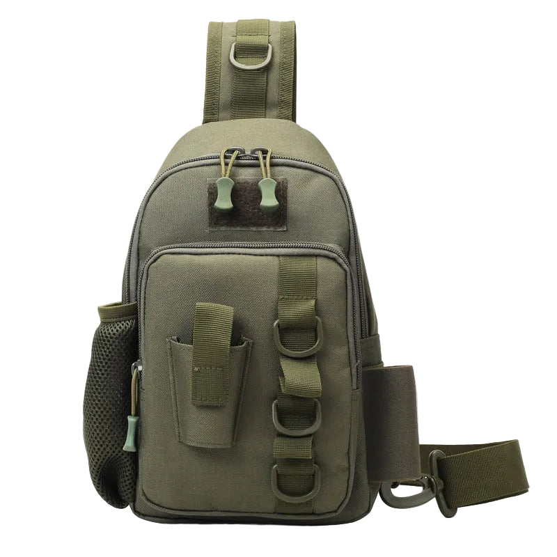Sac à dos Homme Polyester Multifonction Bandoulière Tactique - Foivo