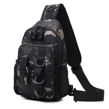Sac à dos bandoulière multifonction pour homme style tactique 5