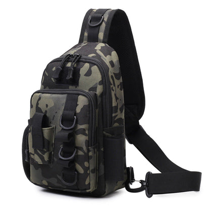 Sac à dos bandoulière multifonction pour homme style tactique 7