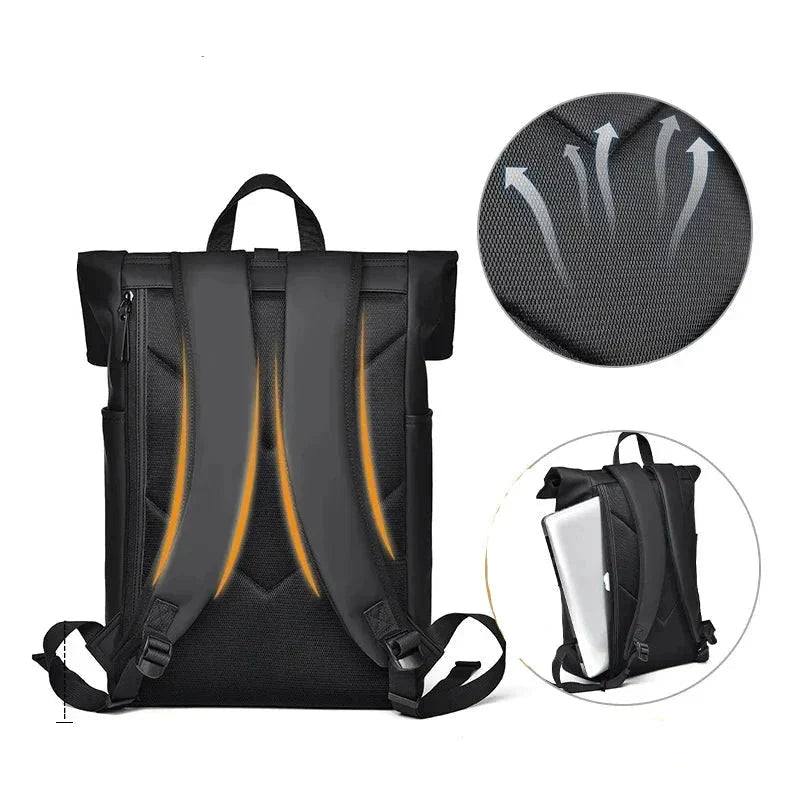 Sac à dos de voyage Rolltop moderne 4