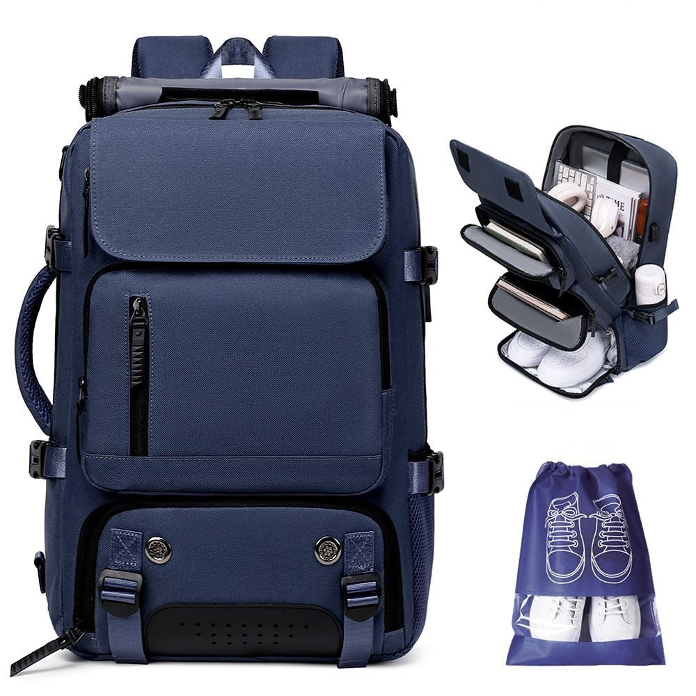 Sac à dos Homme Multifonction Compartiment Ordinateur Portable Intégré - Foivo