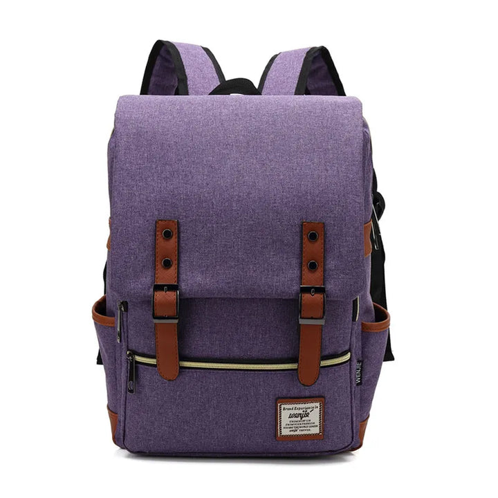 Sac à dos unisexe imperméable avec compartiment pour ordinateur portable 3