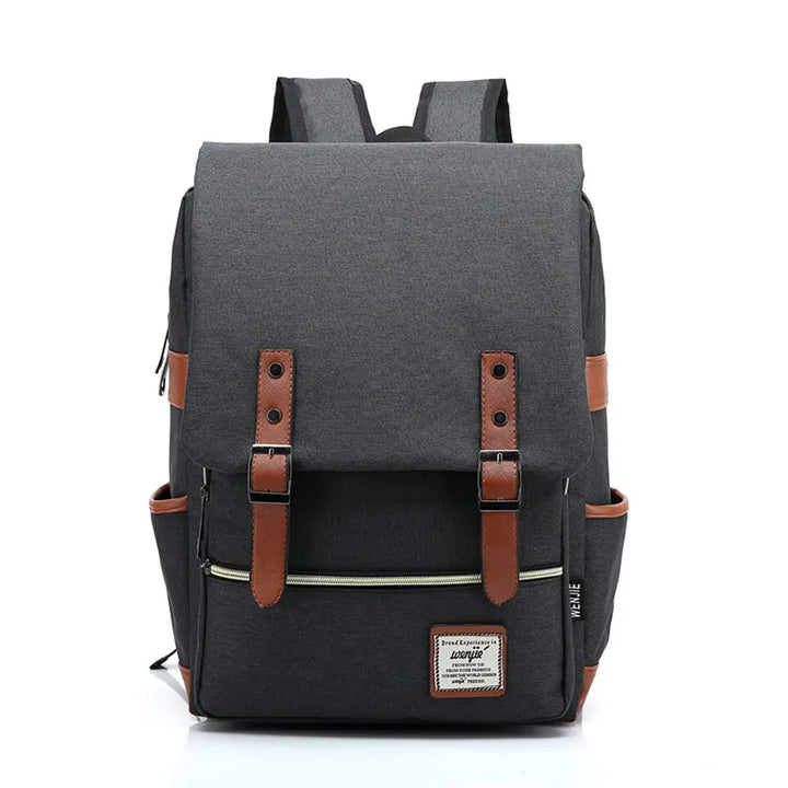 Sac à dos unisexe imperméable avec compartiment pour ordinateur portable 4