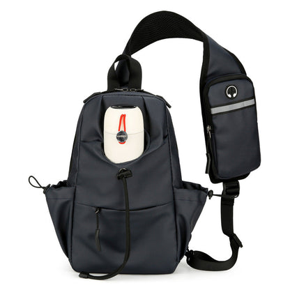 Sac à dos utilitaire compact à bandoulière pour homme 1