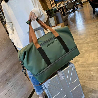 Sac de voyage Femme Polyester Compartiment Humide Sec Hydrofuge