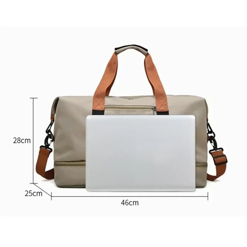 Sac de voyage Femme Polyester Compartiment Humide Sec Hydrofuge