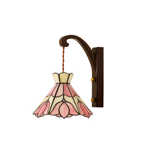 Lampe Murale Élégante Verre Coloré - Foivo