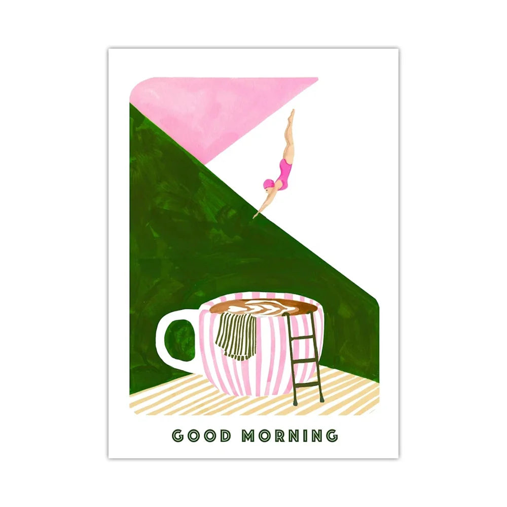 Mugs et Affiches Café Originaux