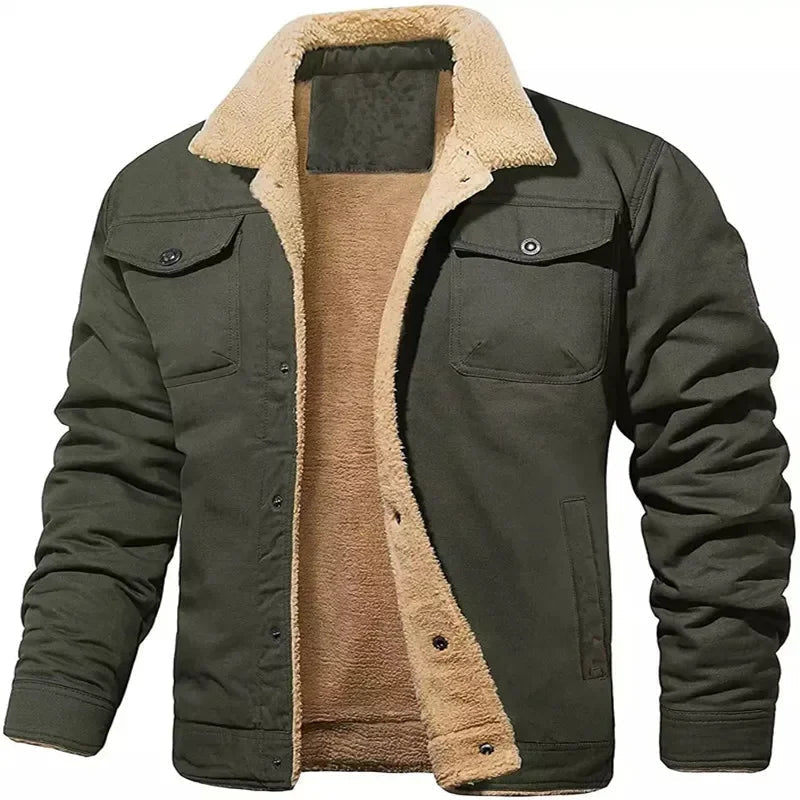 Veste Hiver Élégant et Douillet pour Homme