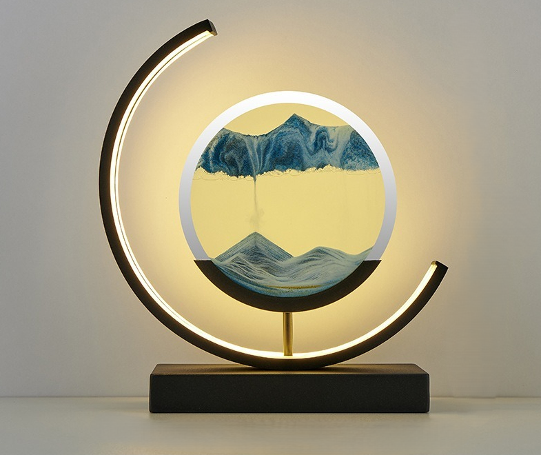 Lampe de Table Sable Dynamique Relaxant