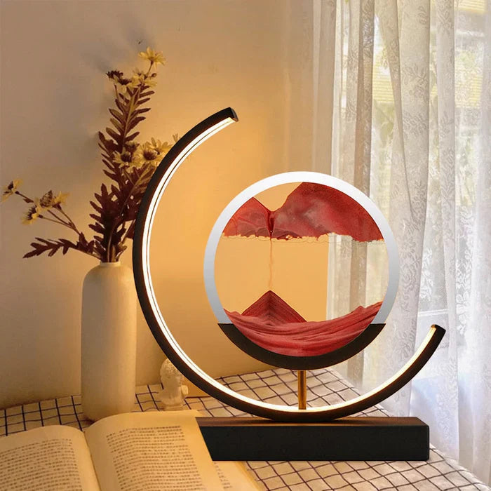 Lampe de Table Sable Dynamique Relaxant