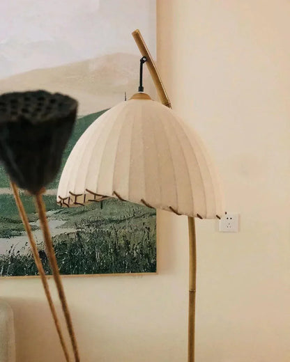 Lampe Bambou Élégante - Style Japonais avec Douille E27