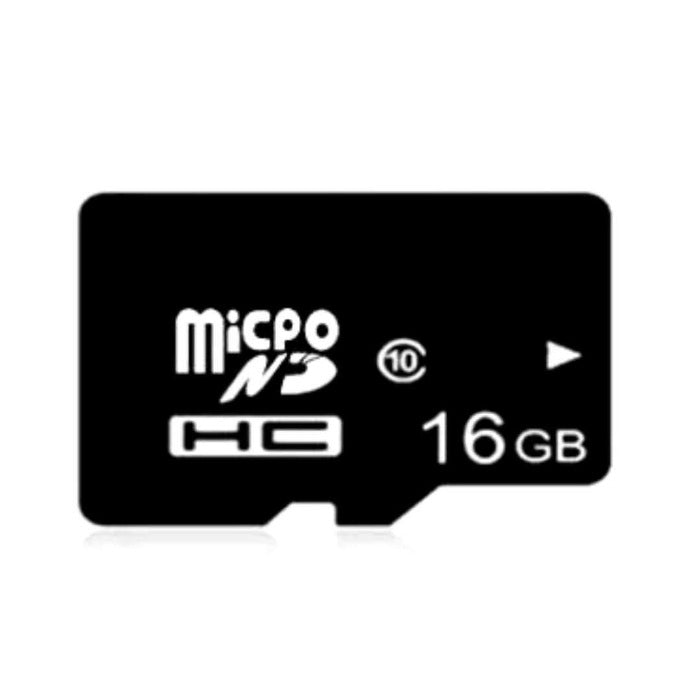 Carte Micro SD 16Go Noir Intense