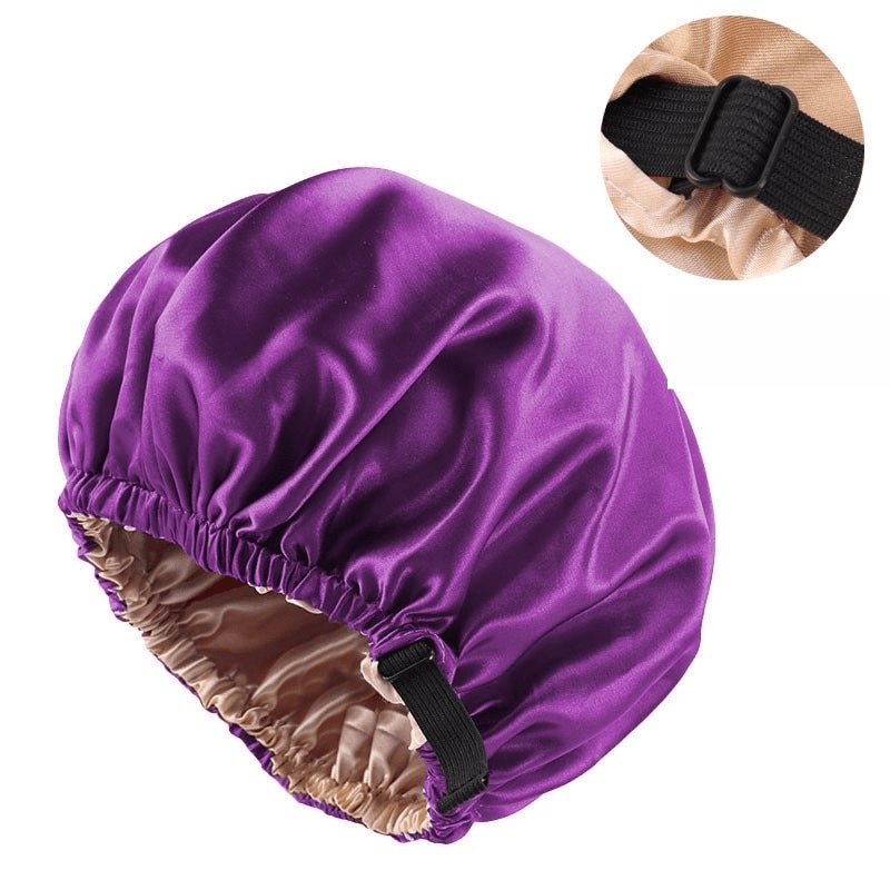 Bonnet de Satin Doux pour Cheveux