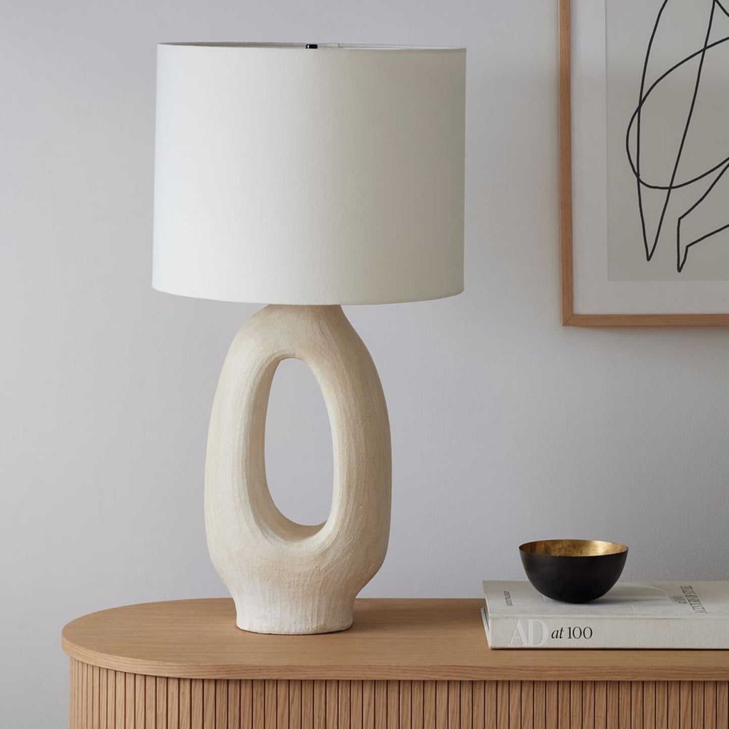 Lampe de Table en Verre Élégante et Chaudement Éclairante