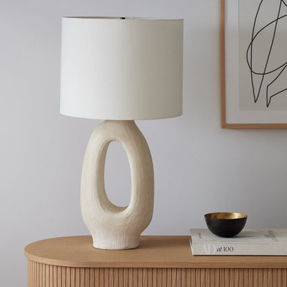Lampe de Table en Verre Élégante et Chaudement Éclairante