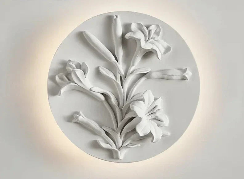 Lampe Murale Rétro Circulaire Élégante