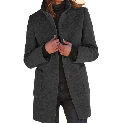 Manteau Hiver Féminin Élégant