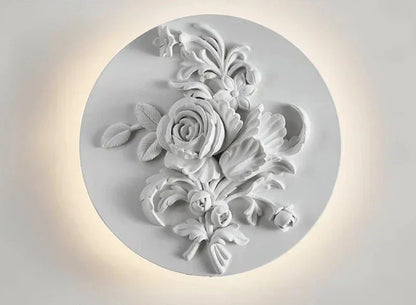 Lampe Murale Rétro Circulaire Élégante